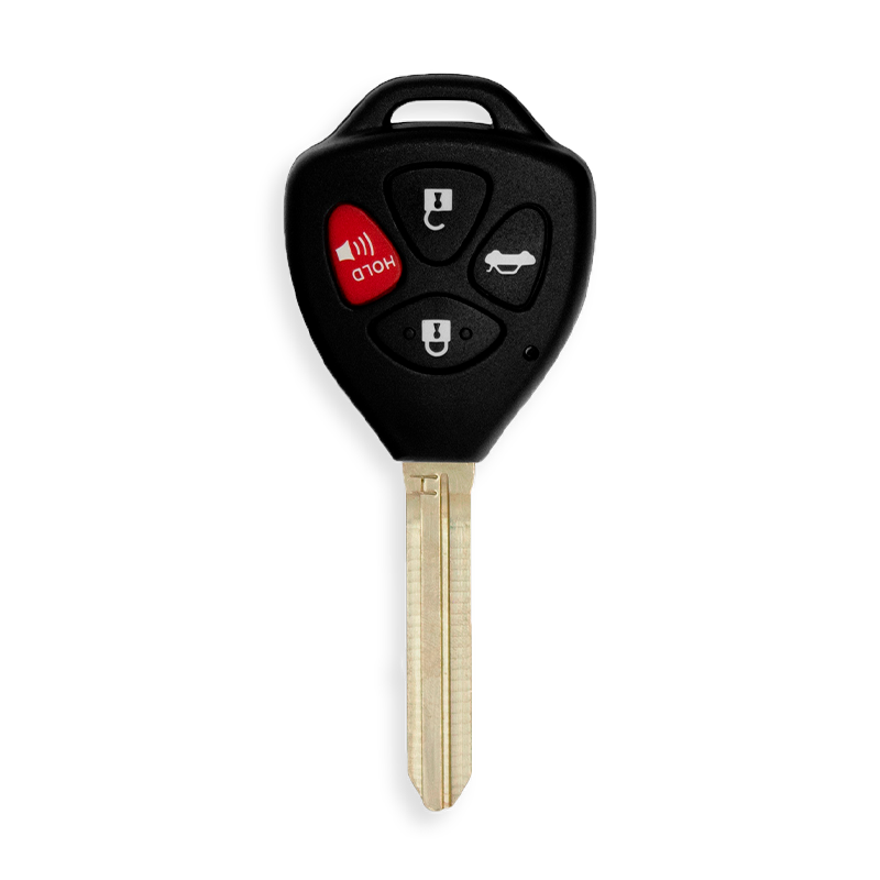 Metallo PREMIUM For  Toyota  4-Button HYQ12BBY-41TG-29T (Old ) Remote Head Key Shells (T)