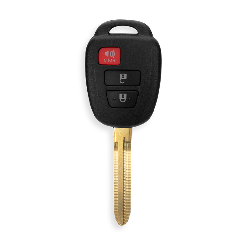 Metallo PREMIUM For  Toyota  2012-2015  3-Button    New Style Remote Head Key Shells (T)