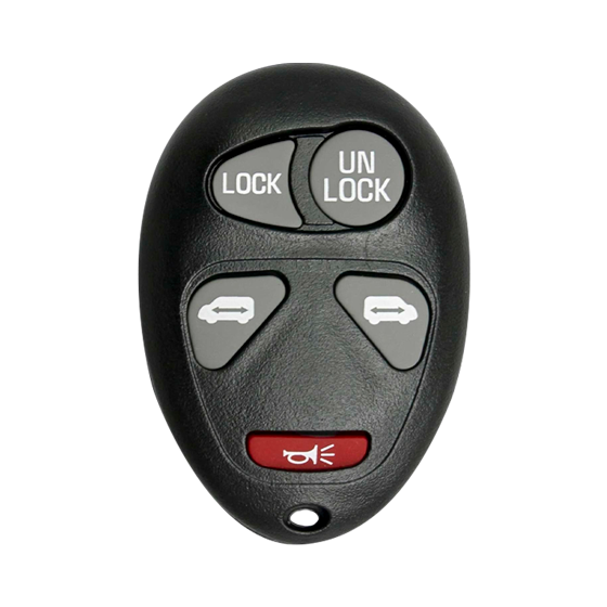 For GM  5-Button  L2C0007T W-2  w/Side Doors  Keyless Entry Remote