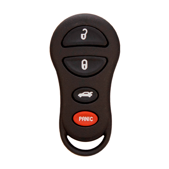 For Chrysler-Dodge-Jeep 2001-2008 4-Button  GQ43VT17T (PN:04602260AA) 315Mhz Keyless Enrty Remote