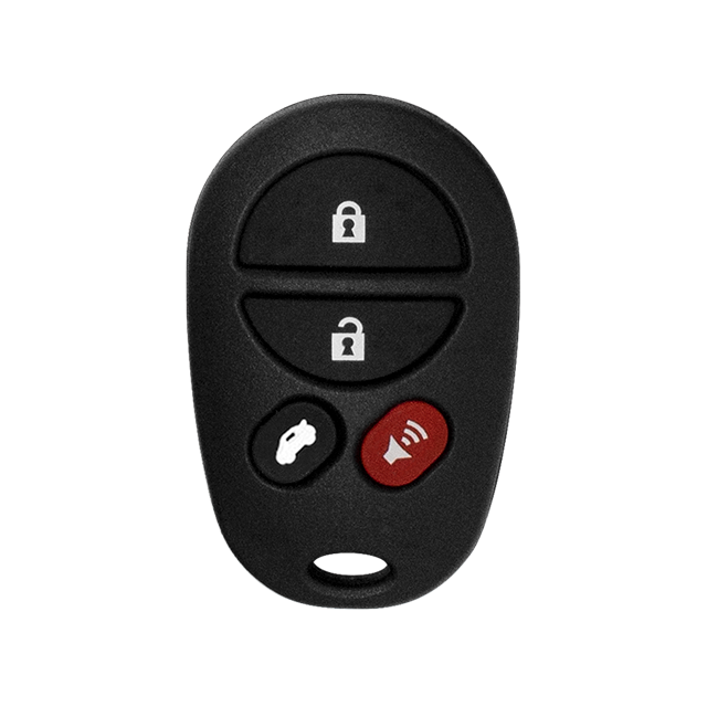 For Toyota  4-Button GQ43VT20T  w/Hatch Keyless Entry Remote Shells