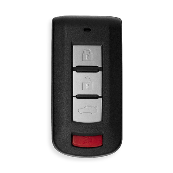 For  Mitsubishi  Outlander 2015-2019   4-Button OUC644M-KEY-N  w/Hatch  Smart Keys Shells