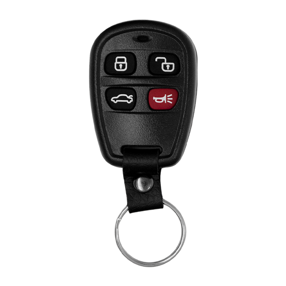 For Hyundai 4-Button Keyless Entry Remote Shells