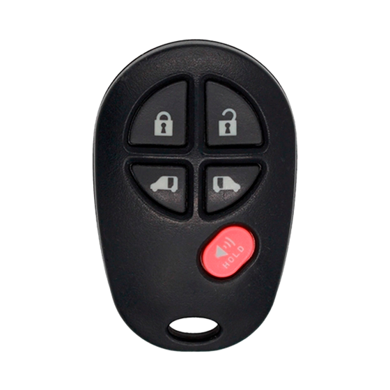 For Toyota Sienna 2004-2017 5-Button  GQ43VT20T (PN:89742-AE030) w/Sliding Door  315Mhz   Keyless Entry Remote