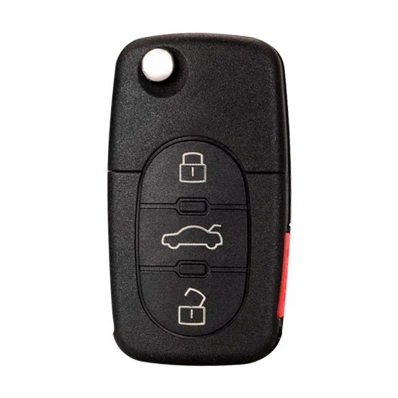 For Volkswagen 4-Button  NBG92596263 (PN:1J0959753F) w/Trunk Remote Flip Key