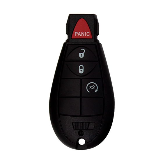 For Chrysler-Dodge-Jeep 2008-2013 4-Button  IYZ-C01C  w/Rmt Start  Philips 46 433Mhz Fobik Smart Key