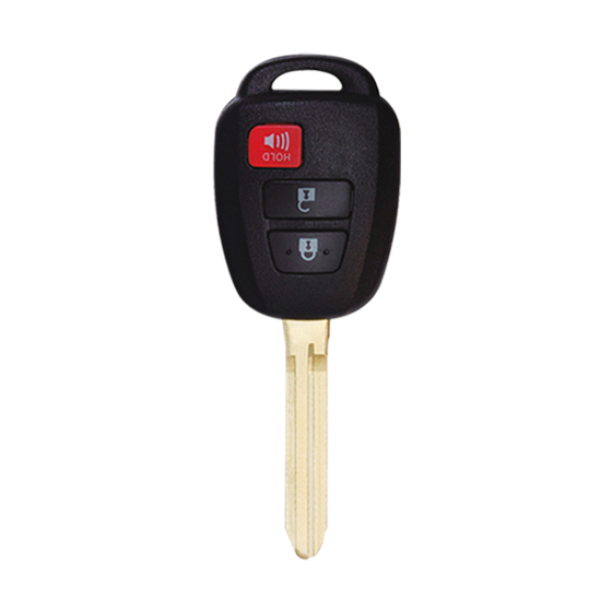 For Toyota 3-Button HYQ12BDM    NON-Chip Remote Head Key