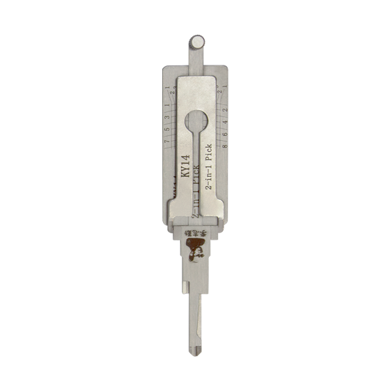 Original Lishi 2 in 1 8-Cut  for  KIA KK8-KY14  Dr-Bt