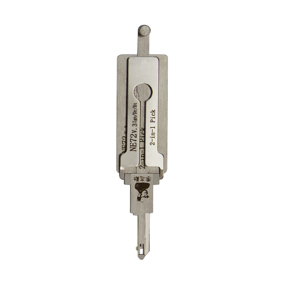 Original Lishi 2 in 1  for  PeugeotCitroen-Renault  NE72