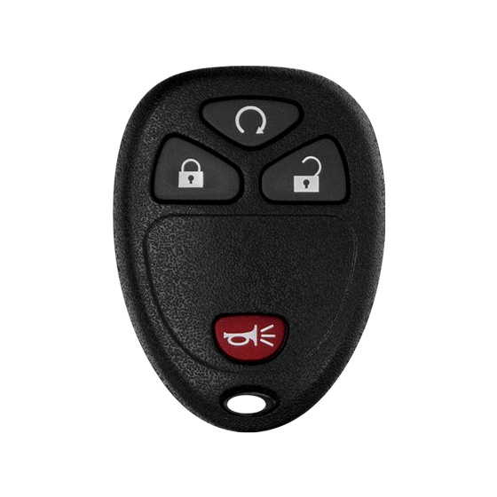 For GM 4-Button KOBGT04A  Keyless Entry Remote Shells w/Rmt Start
