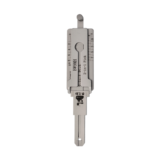 Original Lishi 2 in 1   8-Cut for  BMW Motorcycles BW9MH  (Anti-Glare)    Ignition