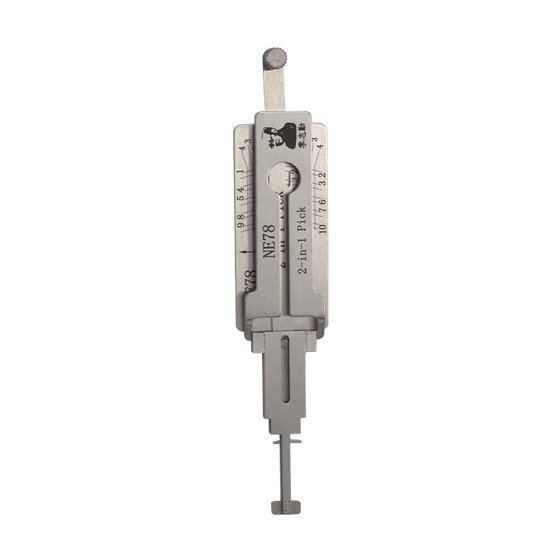 Original Lishi 2 in 1 for   Peugeot  NE78    4- Track  Ignition