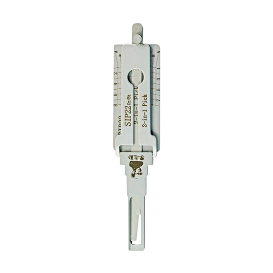Original Lishi 2 in 1 for   Jeep-Fiat-Lancia- Alfa Romeo  SIP22  Twin Lifter    Dr/Bt