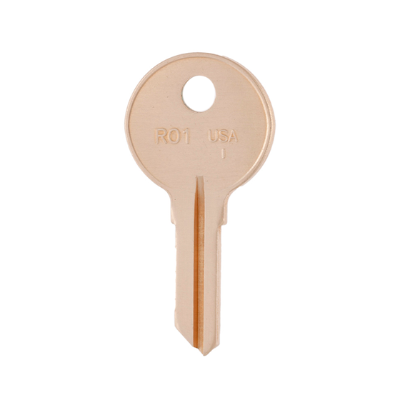 Ilco 50-Pack RO1­BR  NCL   AE00001580  Residential Metal Head Key