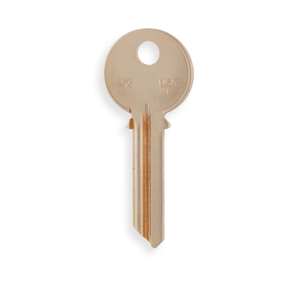 Ilco 50-Pack Y2­BR  YALE   AE00001490  Residential Metal Head Key