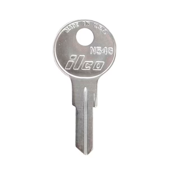 Ilco 10-Pack N54G DL (Ilco N1054G) AA30984012 Residential Metal Head Key