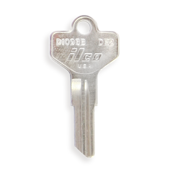 Ilco 10-Pack D1098B­DE2  DEXTER  (D98E  183  AL2931701B  Residential Metal Head Key