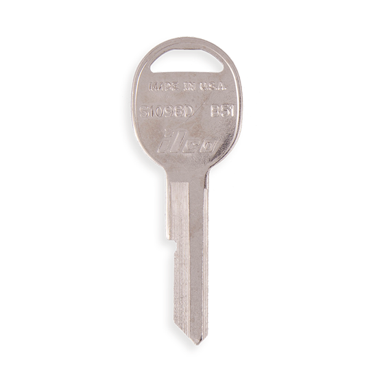 Ilco 10-Pack S1098D­B51 G.M. (S98D  S91D)   AL3281806B  Mechanical Metal Head Key