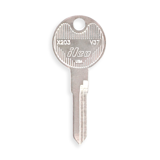 Ilco 10-Pack X203­V37  Volkswagen PRIMARY  AF01281002 Mechanical Metal Head Key