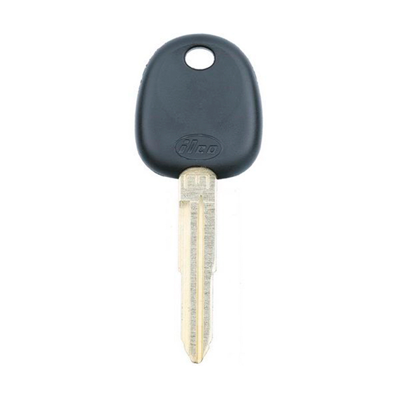 Ilco HY021­PT   AX00001673  Transponder keys