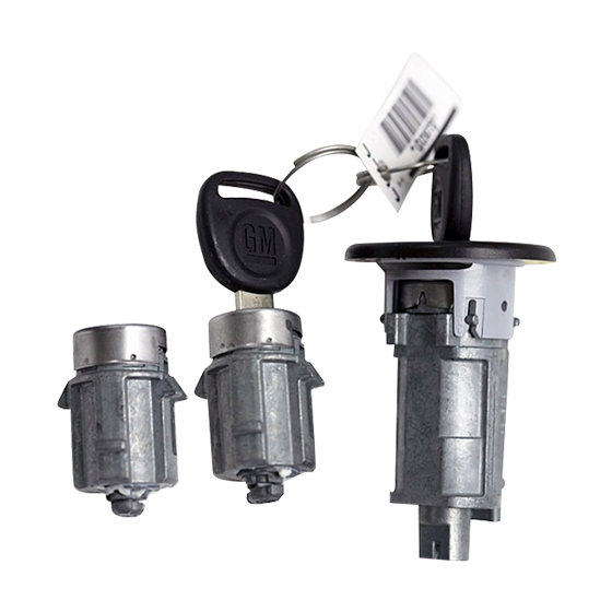 Strattec 7024637  2005-2009 For GM  Circle Plus Ignition Door+Trunk Lock Kit coded-Buick Lacrosse   7024637ABB001 Ignition Switches