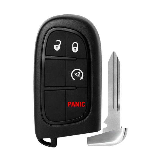 For Dodge RAM 2013-2018 4-Button GQ4-54T (PN:68105078AB-AJ) w/Rmt Start  Hitag   Smart Key