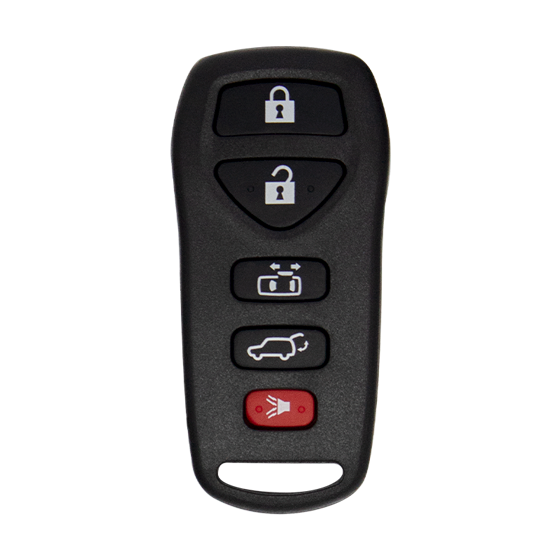 For Nissan Quest 2004-2010 5-Button KBRASTU51 (PN:28268-5Z210) w/Trunk & Sliding Door 315Mhz Keyless Entry Remote