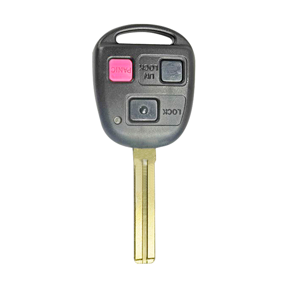For Lexus 1998-2005  3-Button HYQ1512V   (4C-Chip)  (Toy43 Blade) Remote Head Key