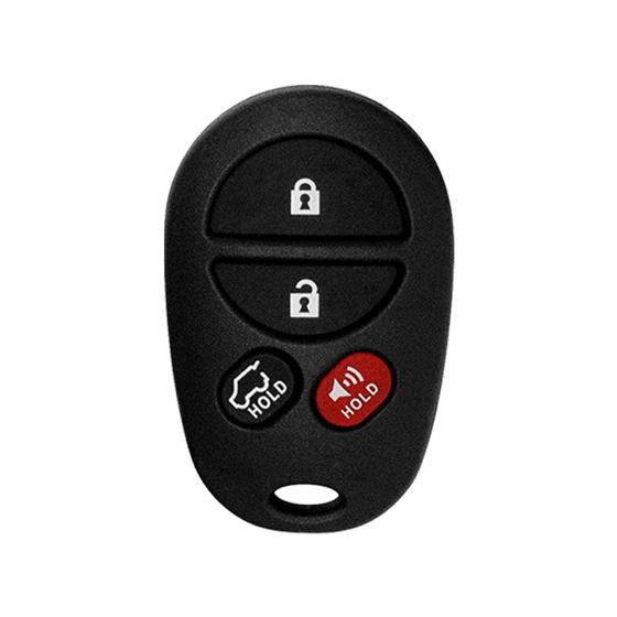 For Toyota 4-Button GQ43VT20T (PN:89742-0W010)  w/Hatch Keyless Entry Remote