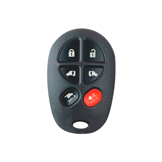 For Toyota 6-Button   GQ43VT20T w/Hatch Keyless Entry Remote