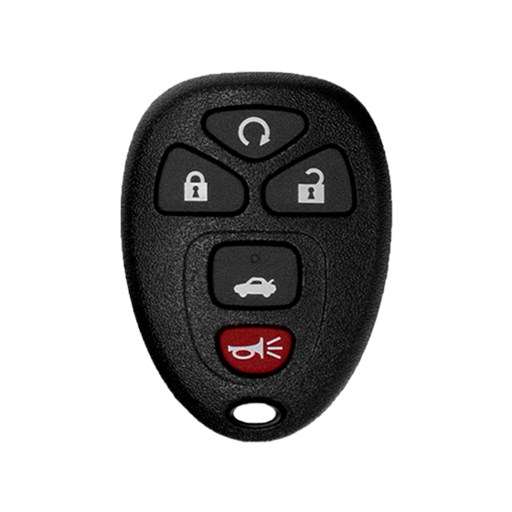 For GM 5-Button  OUC/KOB (G860+524) w/Trunk Keyless Entry Remote