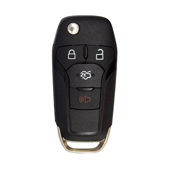 For Ford Fusion 2013-2016 4-Button N5F-A08TAA (PN:164-R7986) 5924003 w/Trunk  49 Chip (128-bit) 315Mhz Remote Flip key