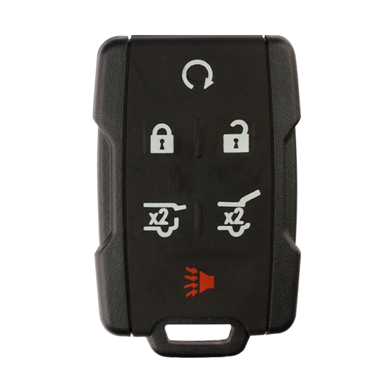For GM 2014-2019 6-Button (Black)  M3N-32337100 (PN:13577766)  w/Rmt Start   Keyless Entry Remote