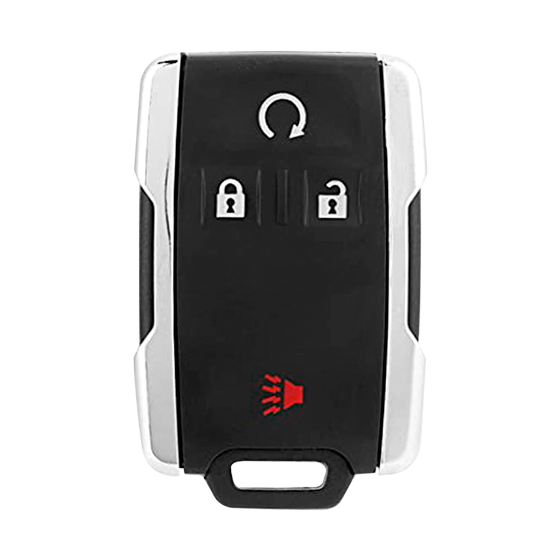 For GM 2014-2019 4-Button Crome  M3N-32337100 (PN:84540865, 13577770)  w/RemStart 315Mhz  Keyless Entry Remote  (S)