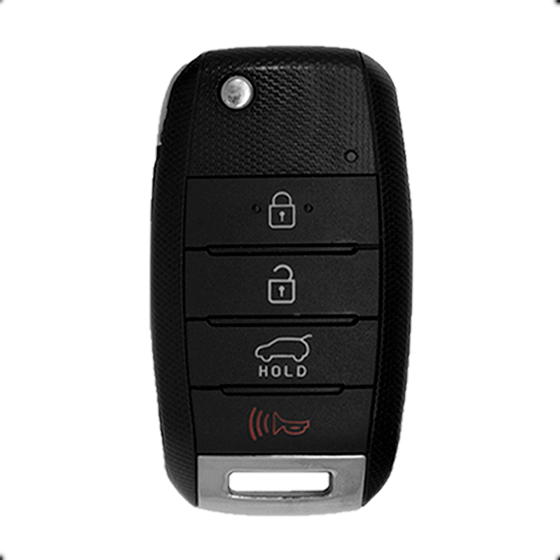 For KIA Sorento 2014-2015 4-Button  TQ8-RKE-3F05 (PN:95430-1U500)  w/Trunk  46 Chip  315Mhz   Remote Flip Key  (E )