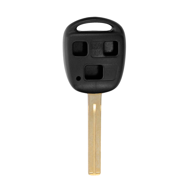 Metallo PREMIUM For  Lexus TOY40 2-Button    LONG Blade Remote Head Key Shells (T)
