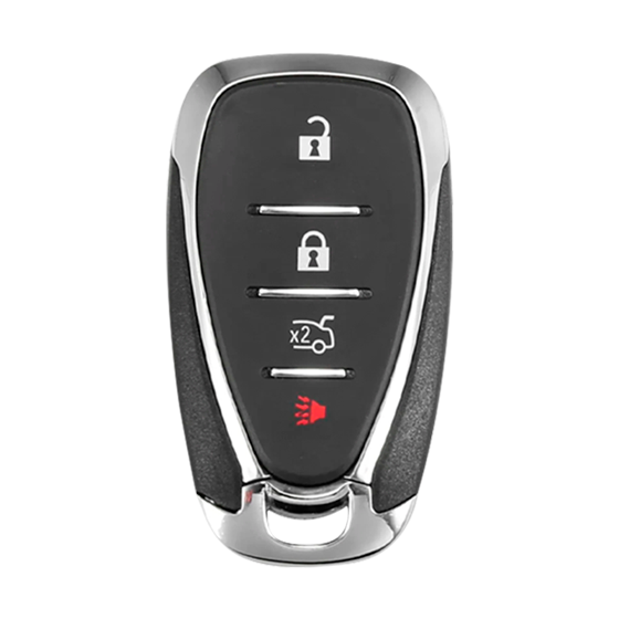 For Chevrolet 2016-2020 4-Button  HYQ4EA (PN:13508771) w/Trunk  433Mhz Smart Key