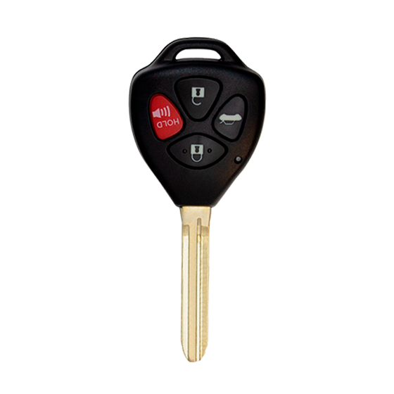 For Toyota Camry-Corolla 2006-2011 4-Button  HYQ12BBY (PN:89070-06231) w/Trunk TR47 Blade 4D-67 Chip 315Mhz  Remote Head Key