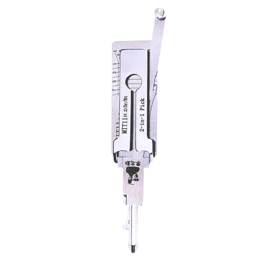 Original Lishi 2  in 1  8-Cut  for Mitsubishi-Citroen-Proton-Peugeot  MIT11R  V.3 Ignition (Anti-Glare)