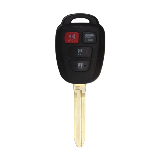 For Toyota Scion FR-S 2012-2014  4-Button  HYQ12BDM (PN:89070-06420)  w/Trunk  G-Chip  Remote Head Key