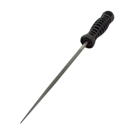 SET 3 pcs 6" Round Impressioning File Cut  MK710  (Lock Monkey)