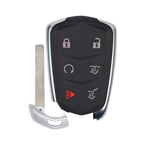 Metallo PREMIUM For  Cadillac Escalade (SUV's) 2014-2019 6-Button HYQ2AB Smart Keys Shells  (T)