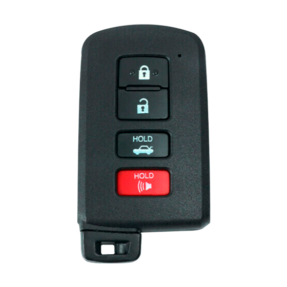 For Toyota 4-Button HYQ14FBA  w/Trunk & Hold Smart Keys Shells