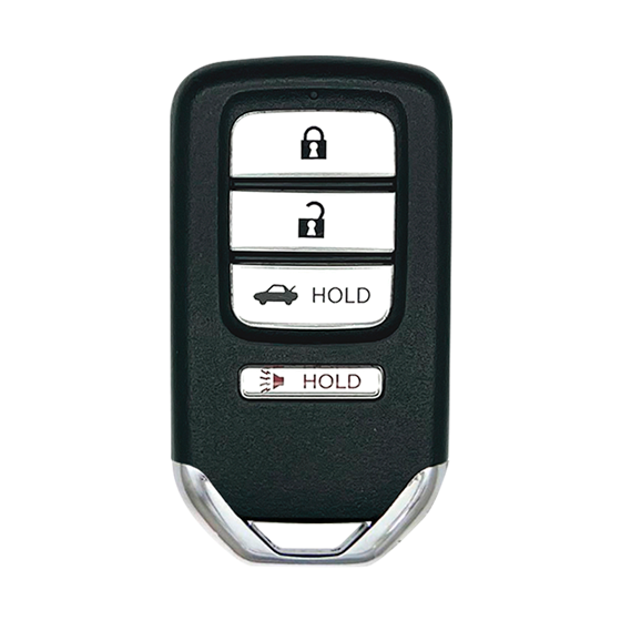 Metallo PREMIUM For Honda  4-Button KR5V1X  w/Trunk Smart Keys Shells   (T)