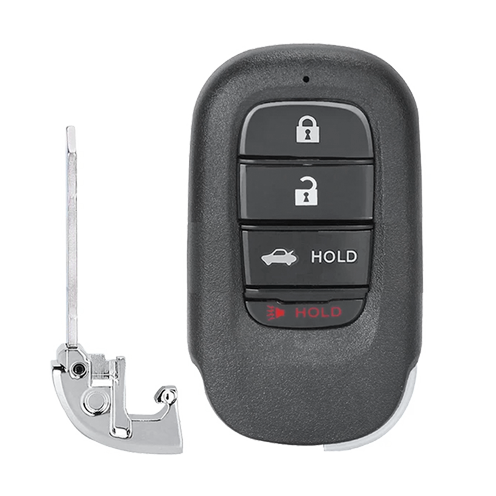 Metallo PREMIUM For  Honda Civic 2022  4-Button KR5TP-4 (PN:72147-T20-A01) w/Trunk Smart Keys Shells  (T)