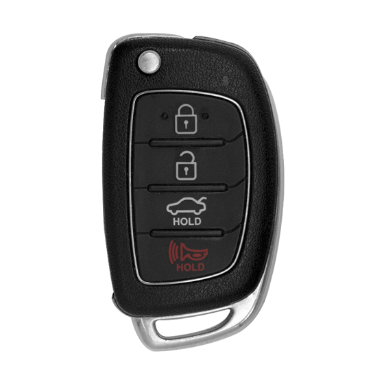 For Hyundai Sonata 2017-2020 4-Button TQ8-RKE-4F25 (PN:95430-C1210)  433Mhz  Remote Flip Key