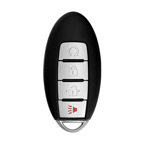 For Nissan Murano-Path-Titan 2015-2018 4-Button KR5S180144014 (PN:285E3-5AA3A) w/Rmt Start DA34 Blade 4A  Hitag AES 433Mhz Smart Key  (E )