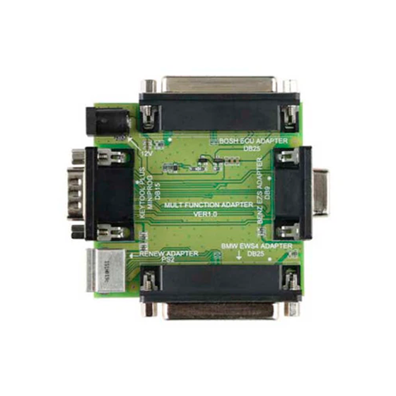 Xhorse  Adapter  Multi-function Renew/EWS4/EZS/Bosch for Key Tool/Mini Prog  XDKP30GL
