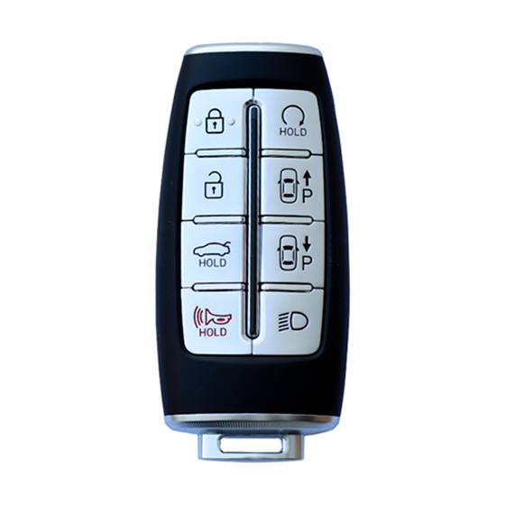 For Hyundai GENESIS  G80  2021-2023   8-Button TQ8FOB4F35 (PN:95440-T1200)  w/Trunk & Rmt Start  (47 Chip) 433Mhz  Smart Key