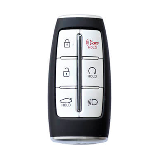 For Hyundai GENESIS  GV80  2021-2024   6-Button TQ8FOB4F35 (PN:95440-T6100)  w/Hatch & Rmt Start (47 Chip) 433Mhz  Smart Key